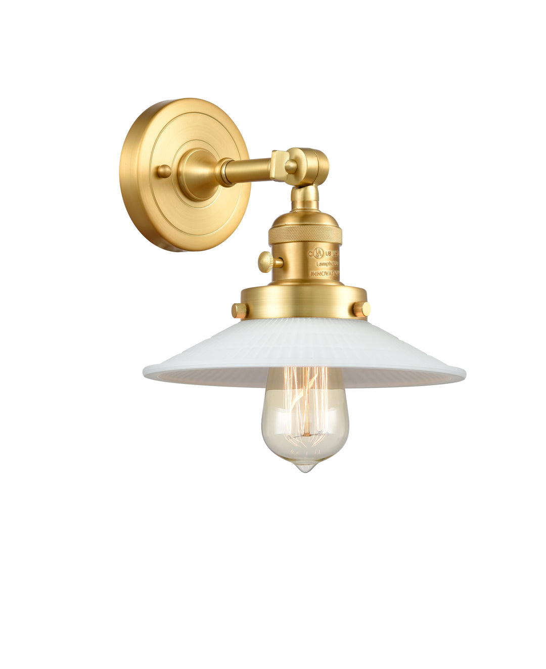 Innovations Lighting Halophane Sconce - Satin Gold