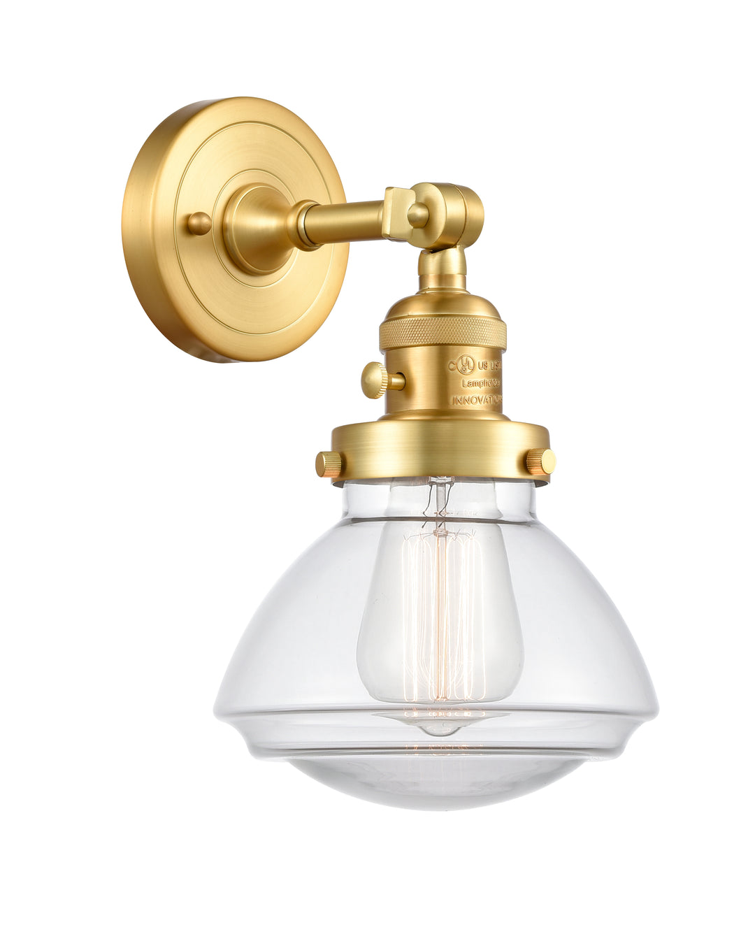 Innovations Lighting Olean Sconce - Satin Gold