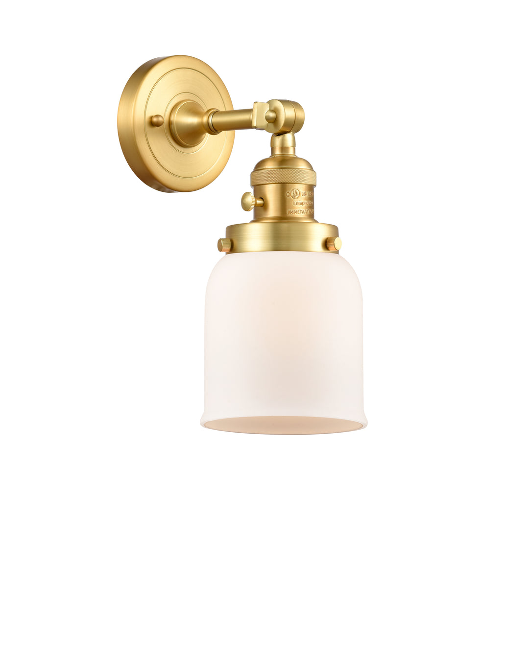 Innovations Lighting Bell 5" Sconce - Satin Gold