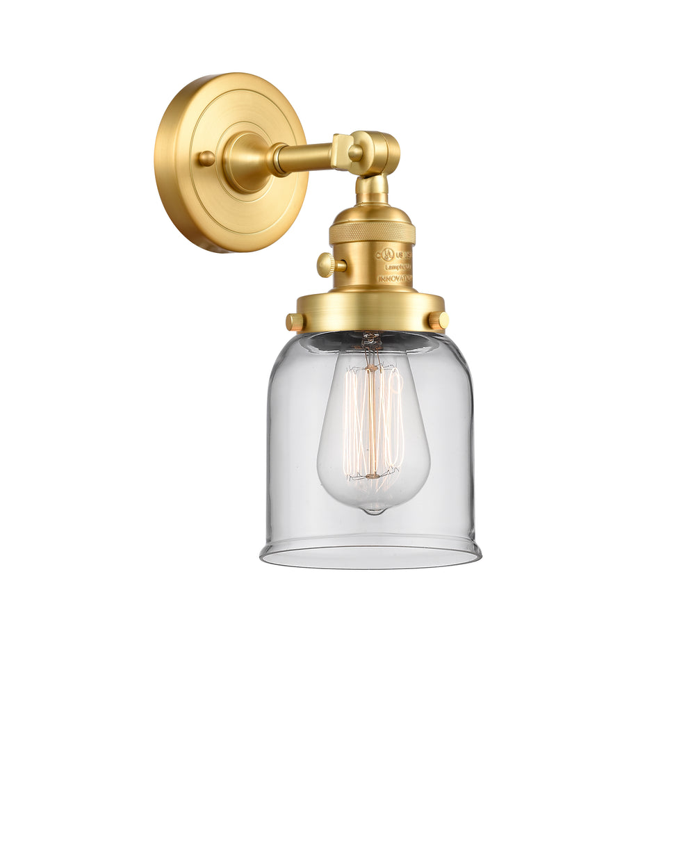 Innovations Lighting Bell 5" Sconce - Satin Gold