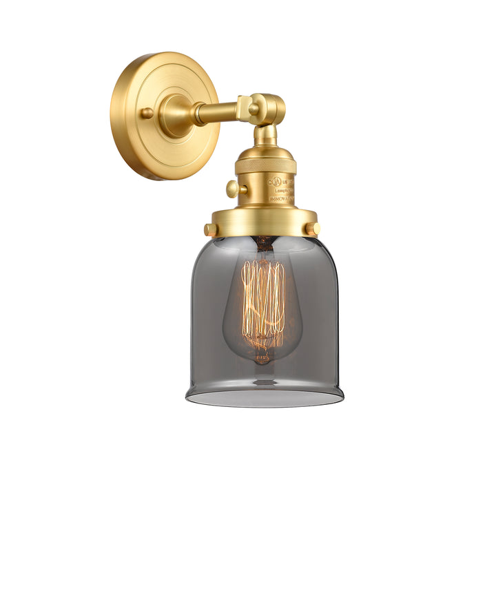 Innovations Lighting Bell 5" Sconce - Satin Gold