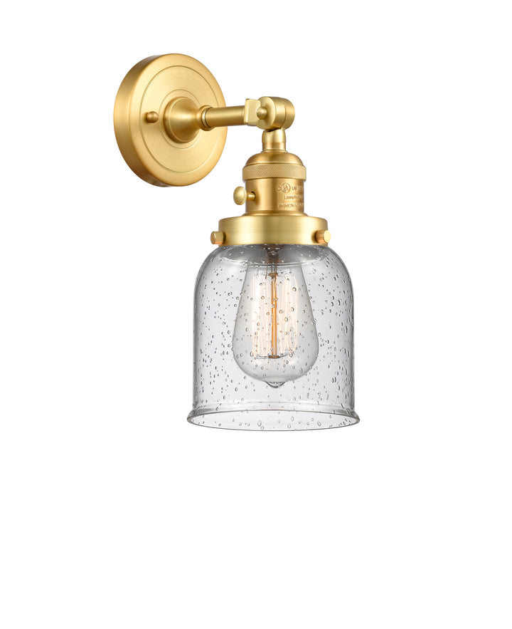 Innovations Lighting Bell 5" Sconce - Satin Gold