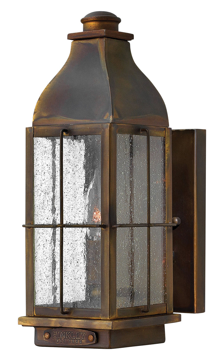 Hinkley Bingham Outdoor Wall Light Small Wall Mount Lantern Sienna 2040SN-LL
