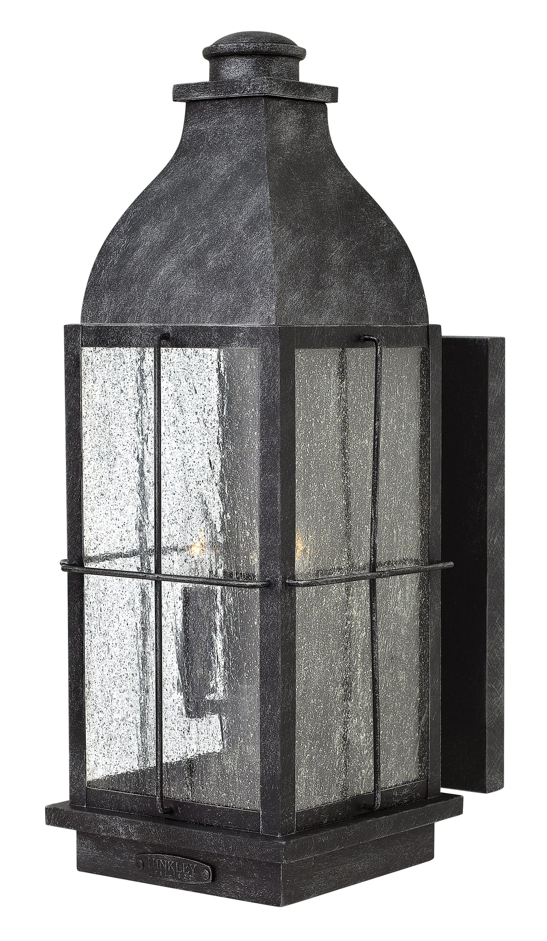 Hinkley Bingham Outdoor Wall Light Large Wall Mount Lantern Greystone 2045GS