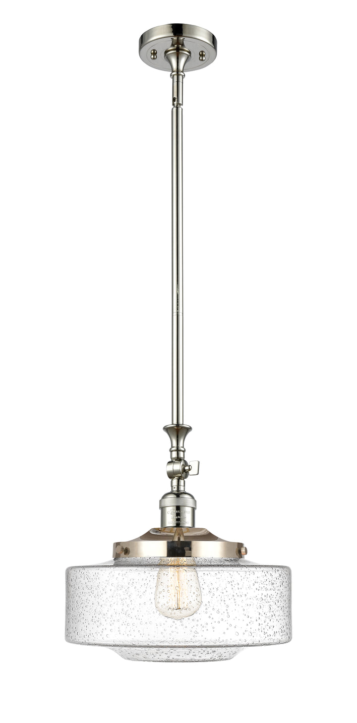 Innovations Lighting Bridgeton 12" Mini Pendant - Polished Nickel Mini-Pendants Innovations Lighting   