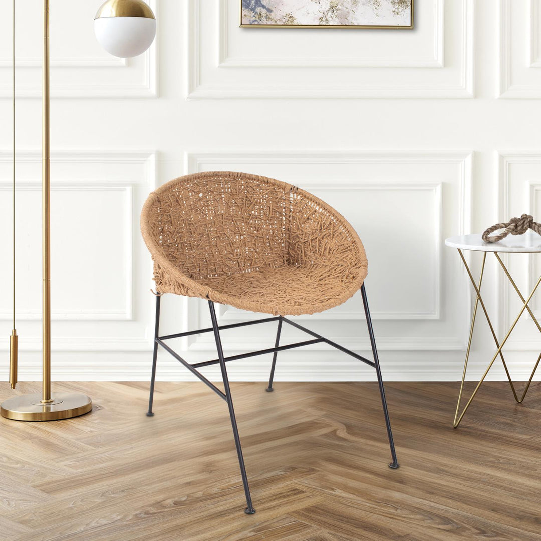 Howard Elliott Collection Escobedo Scoop Jute Chair