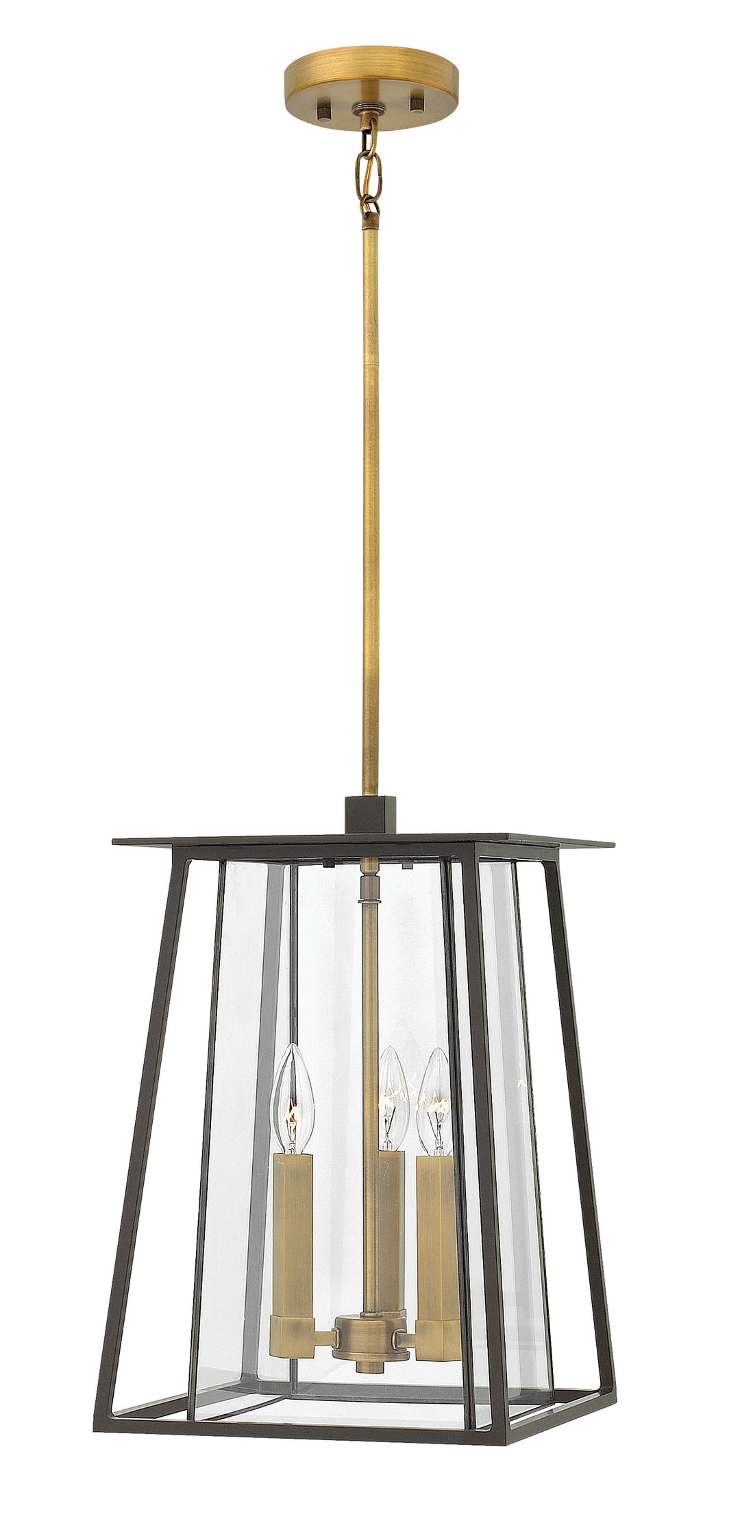 Hinkley Walker Outdoor Hanging Light Medium Hanging Lantern Buckeye Bronze 2102KZ-LL