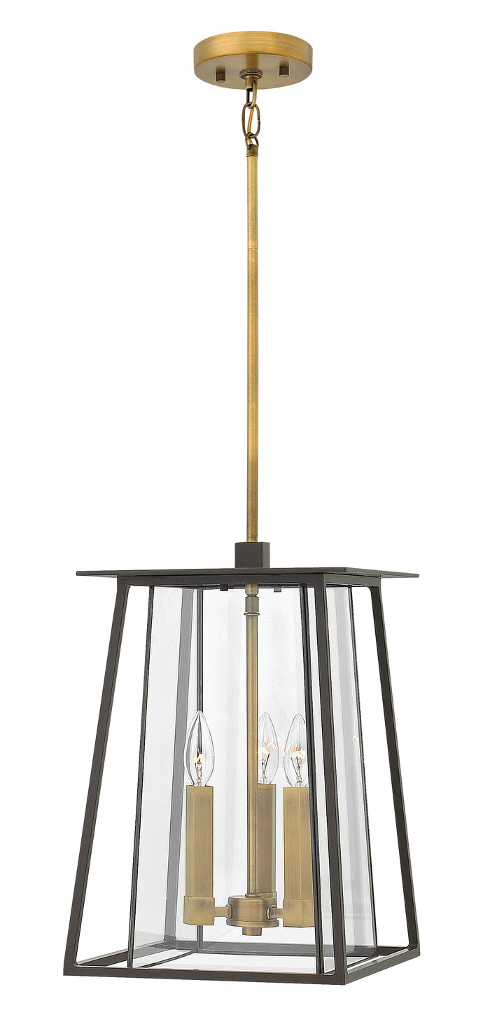 Hinkley Walker Outdoor Hanging Light Medium Hanging Lantern Buckeye Bronze 2102KZ-LL