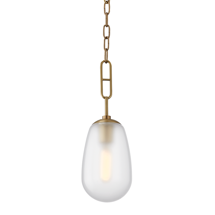 Hudson Valley Lighting Bruckner Pendant Pendants Hudson Valley Lighting Aged Brass  