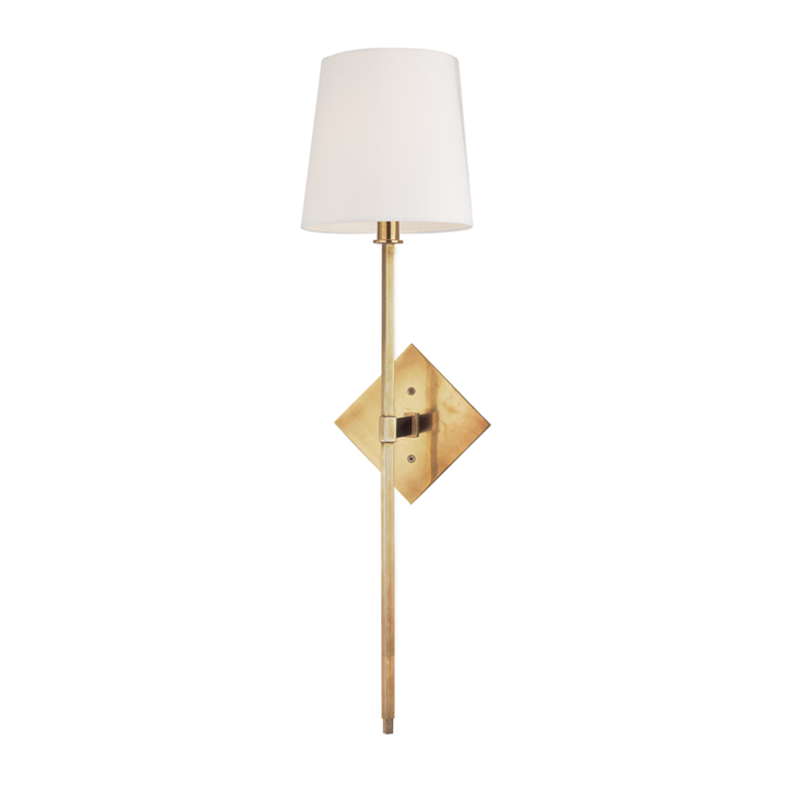 Hudson Valley Lighting Cortland Wall Sconce Wall Sconces Hudson Valley Lighting Aged Brass  