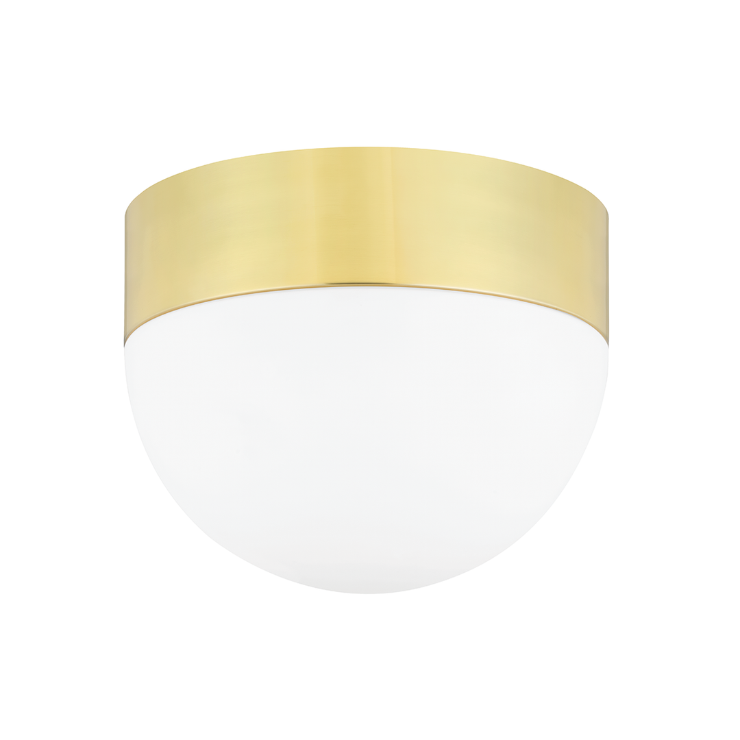 Hudson Valley Lighting Adams Flush Mount Ceiling Flush Mounts Hudson Valley Lighting Aged Brass  