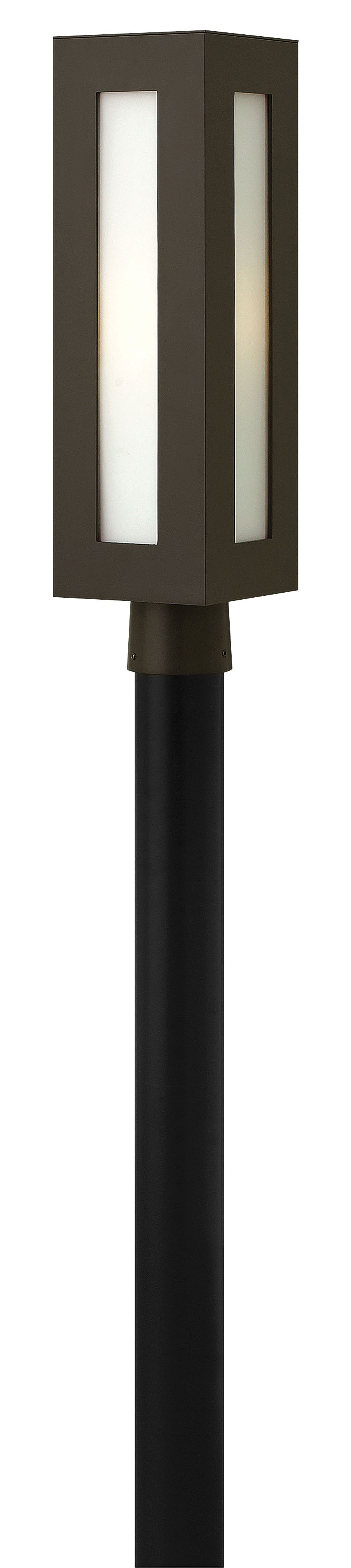 Hinkley Dorian Outdoor Post Mount Lantern Medium Post Mount Lantern Bronze 2191BZ