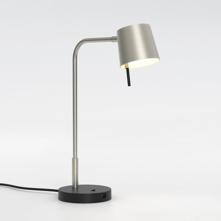 Astro Lighting Miura Desk USB - Matt Nickel