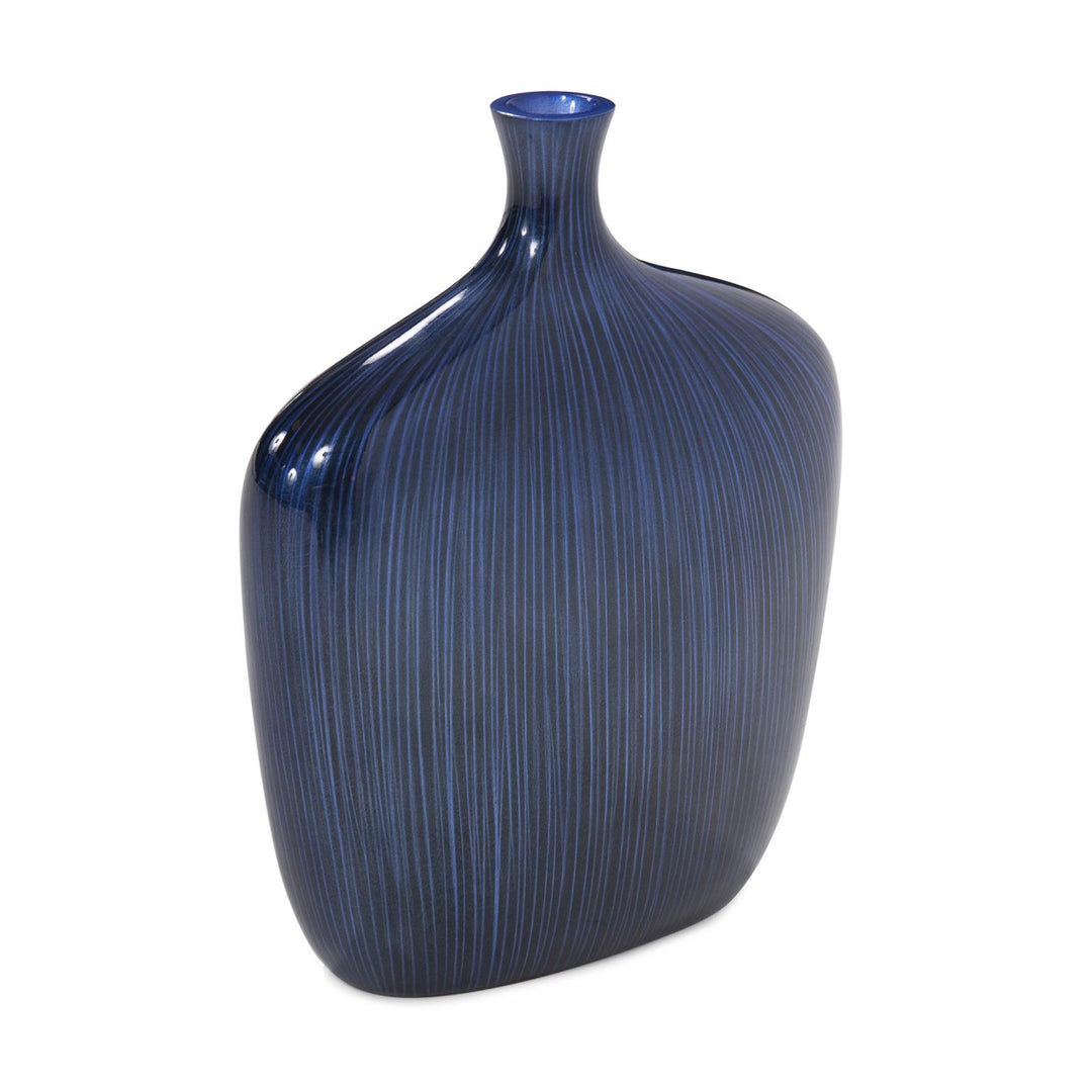 Howard Elliott Collection Sleek Cobalt Blue Vase - Small