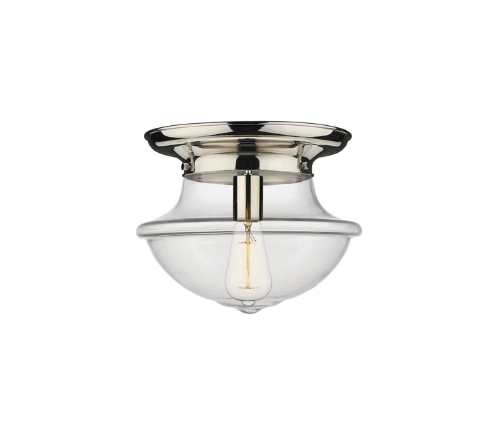 Innovations Lighting Oxford 12" Flush Mount - Polished Nickel