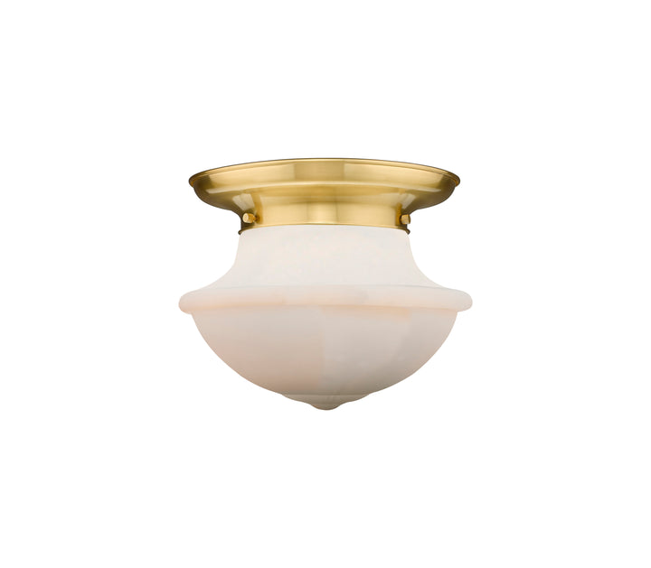 Innovations Lighting Oxford 12" Flush Mount - Satin Gold