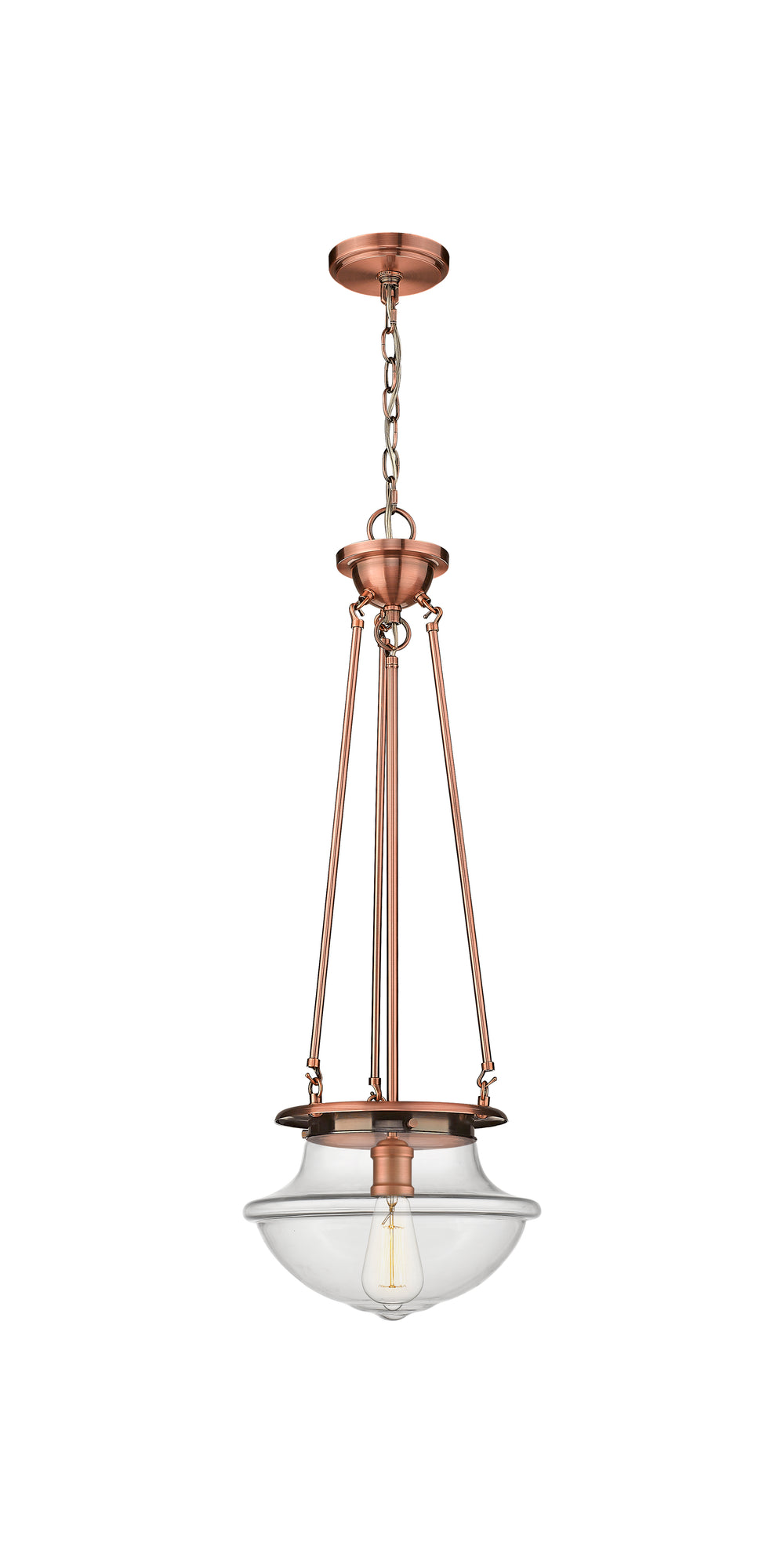 Innovations Lighting Oxford 12" Pendant - Antique Copper