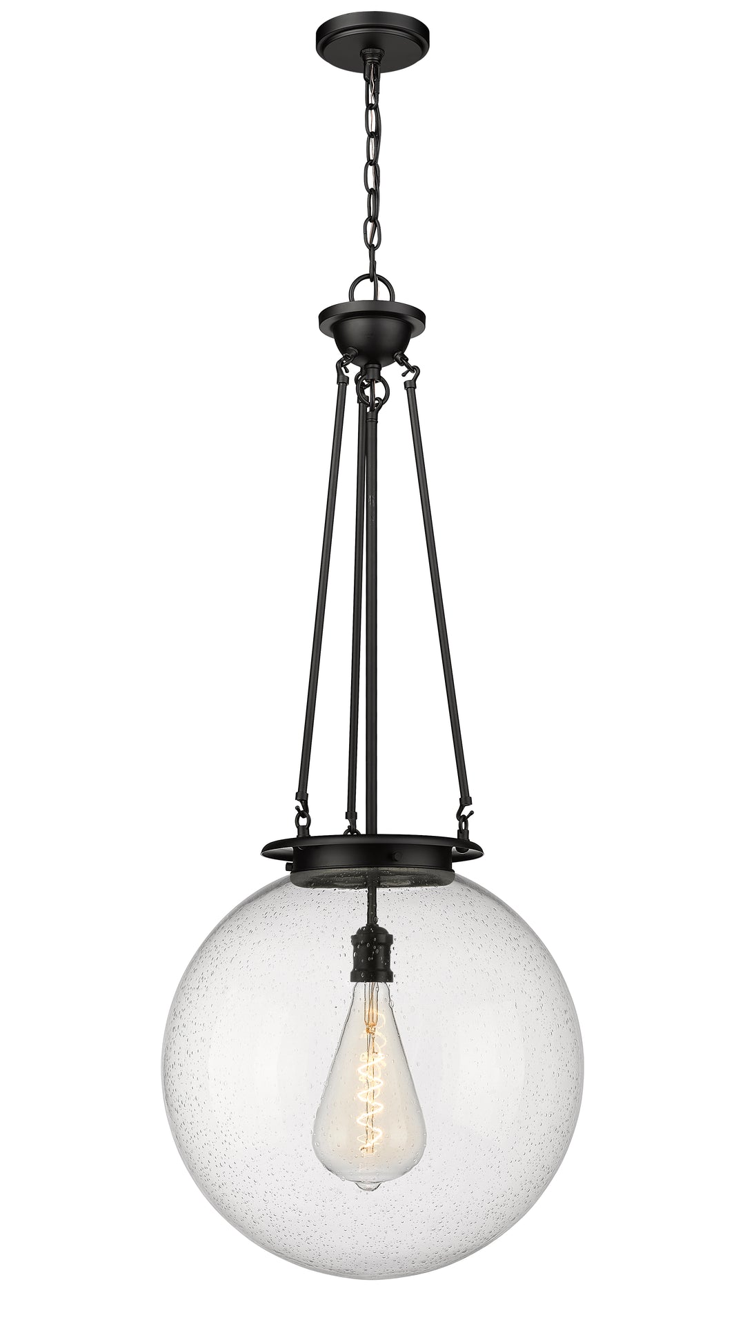 Innovations Lighting Beacon 18" Pendant - Matte Black