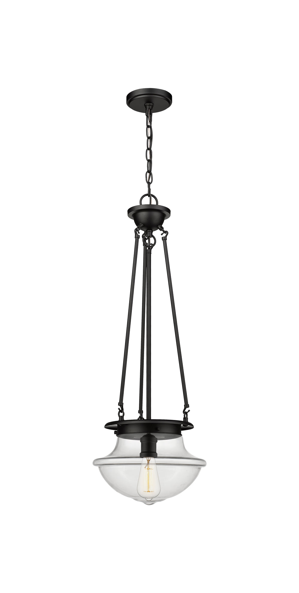 Innovations Lighting Oxford 12" Pendant - Matte Black