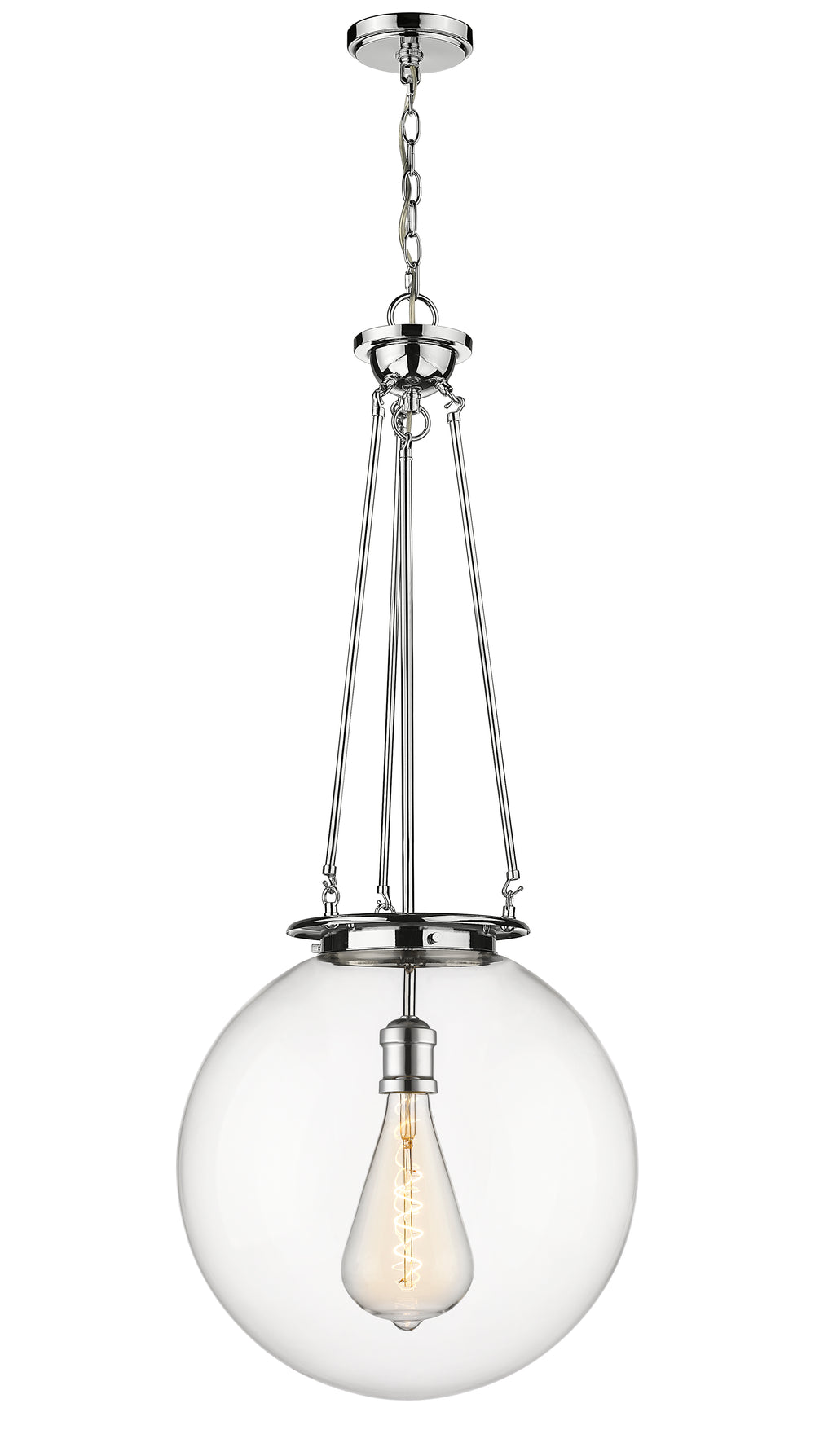 Innovations Lighting Beacon 18" Pendant - Polished Chrome