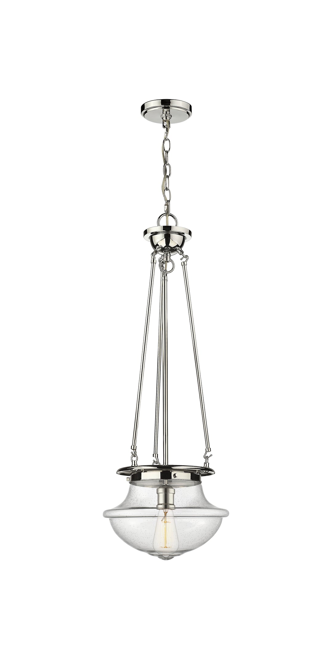 Innovations Lighting Oxford 12" Pendant - Polished Nickel