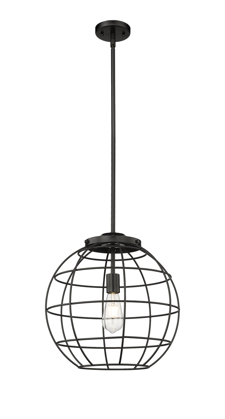 Innovations Lighting Lake Placid 16" Pendant - Matte Black Pendants Innovations Lighting   