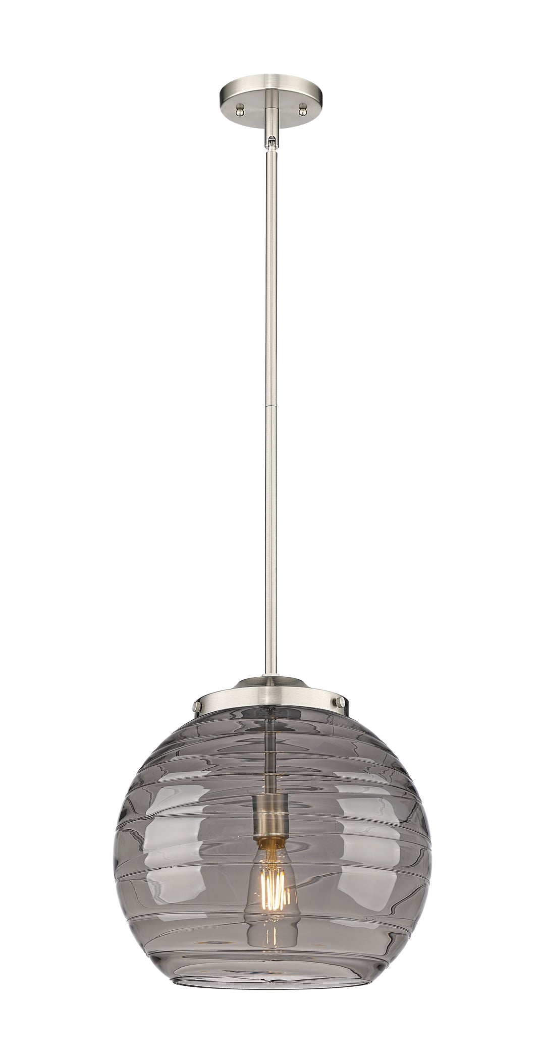 Innovations Lighting Athens Deco Swirl 14" Pendant - Brushed Satin Nickel