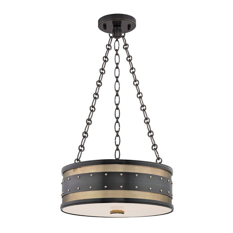 Hudson Valley Lighting Gaines Pendant Pendants Hudson Valley Lighting Aged Old Bronze  