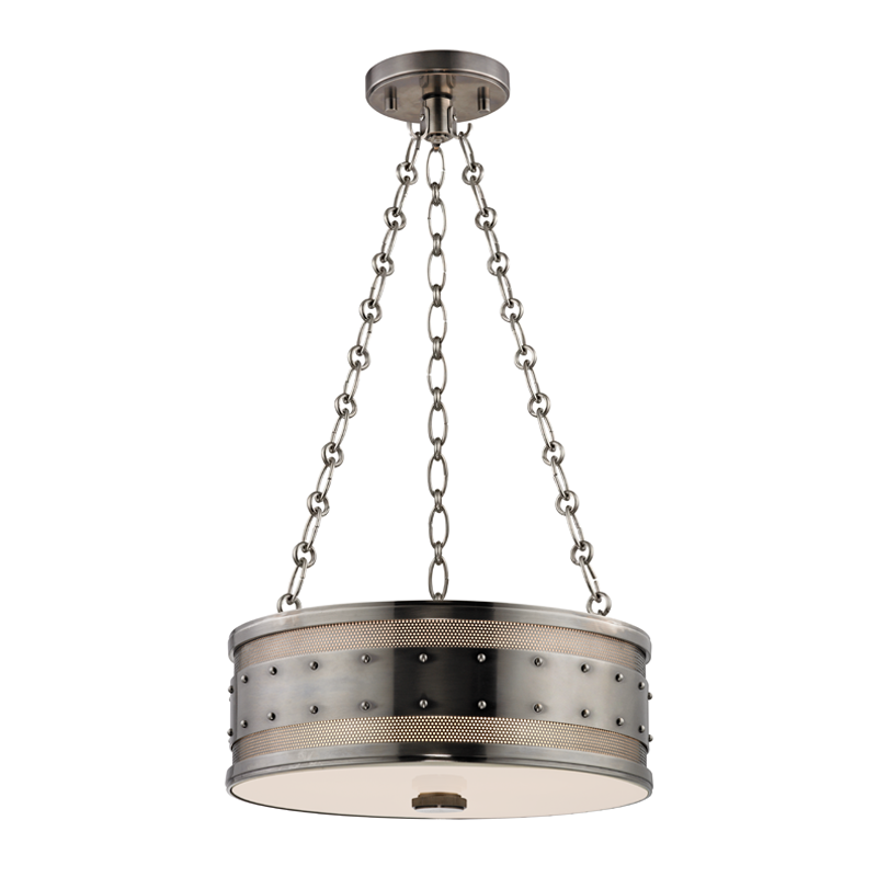 Hudson Valley Lighting Gaines Pendant Pendants Hudson Valley Lighting Historic Nickel  