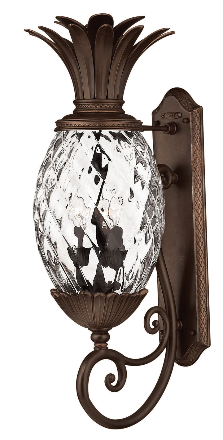 Hinkley Plantation Outdoor Wall Light Large Wall Mount Lantern Copper Bronze 2224CB