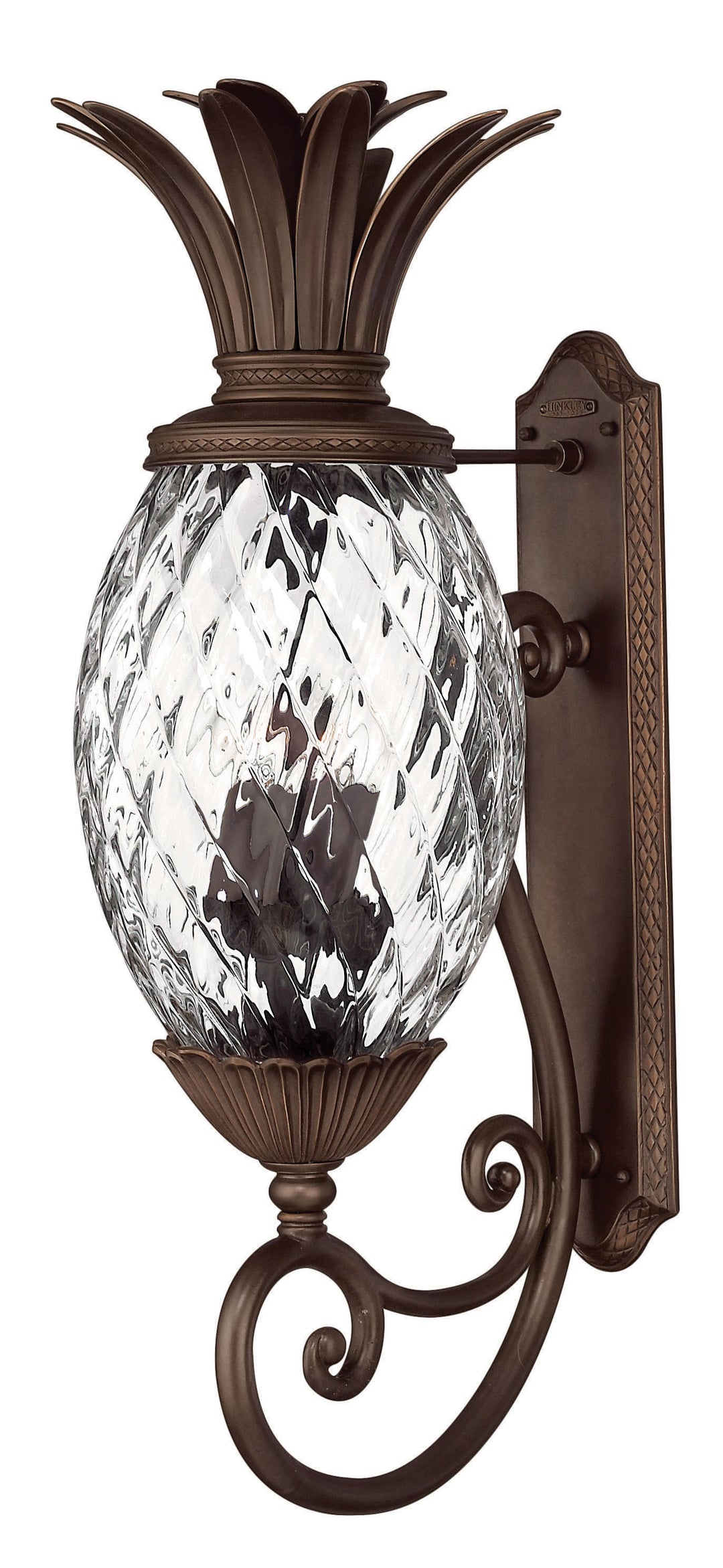 Hinkley Plantation Outdoor Wall Light Extra Large Wall Mount Lantern Copper Bronze 2225CB