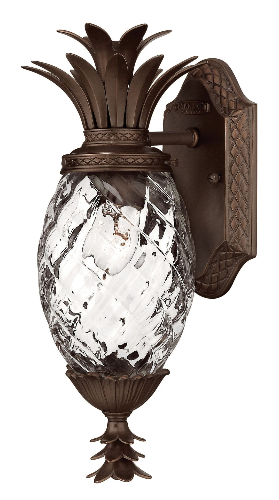 Hinkley Plantation Outdoor Wall Light Small Wall Mount Lantern Copper Bronze 2226CB