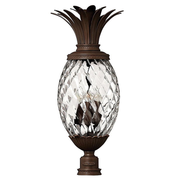 Hinkley Plantation Outdoor Post Mount Lantern Extra Large Post Mount Lantern Copper Bronze 2227CB-LV