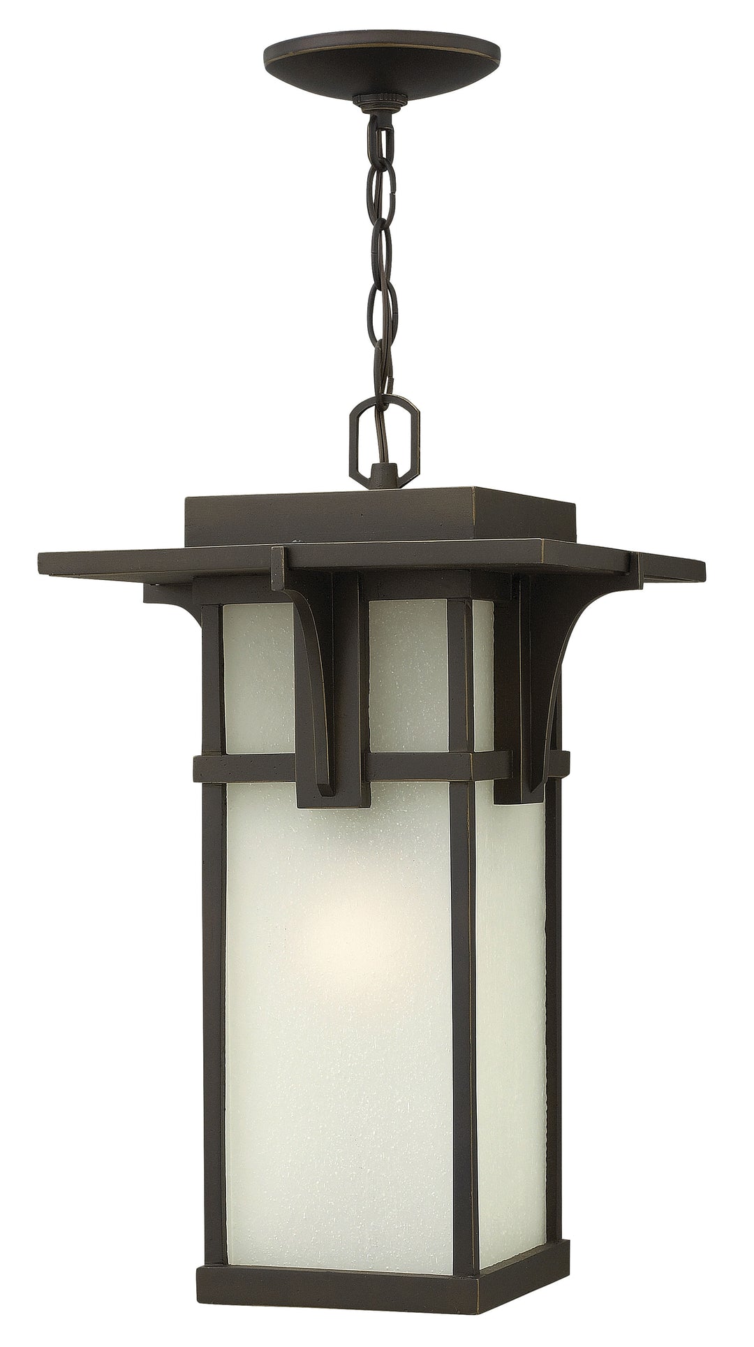 Hinkley Manhattan Outdoor Hanging Light Medium Hanging Lantern Oil Rubbed Bronze 2232OZ