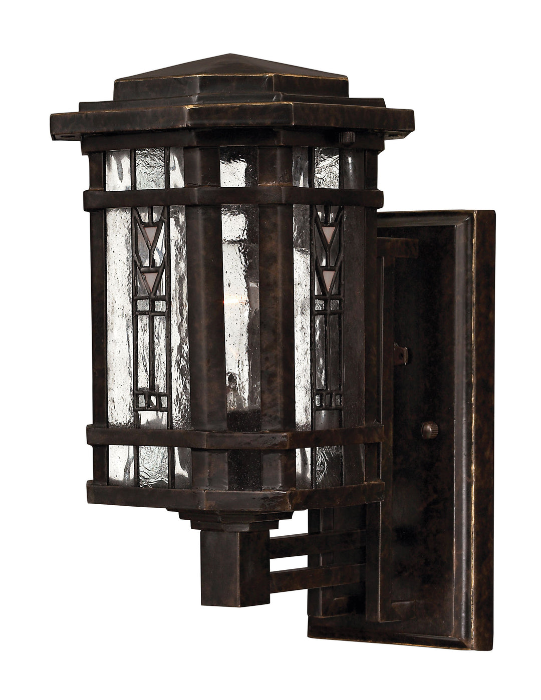 Hinkley Tahoe Outdoor Wall Light Small Wall Mount Lantern Regency Bronze 2246RB