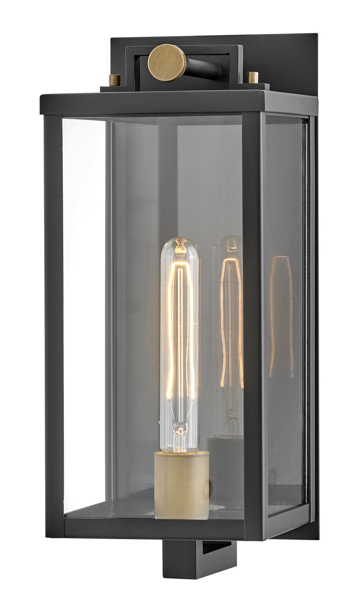 Hinkley Catalina Outdoor Wall Light Medium Wall Mount Lantern Black 23010BK