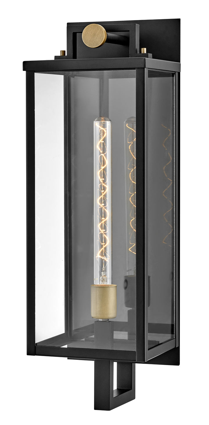 Hinkley Catalina Outdoor Wall Light Large Wall Mount Lantern Black 23014BK