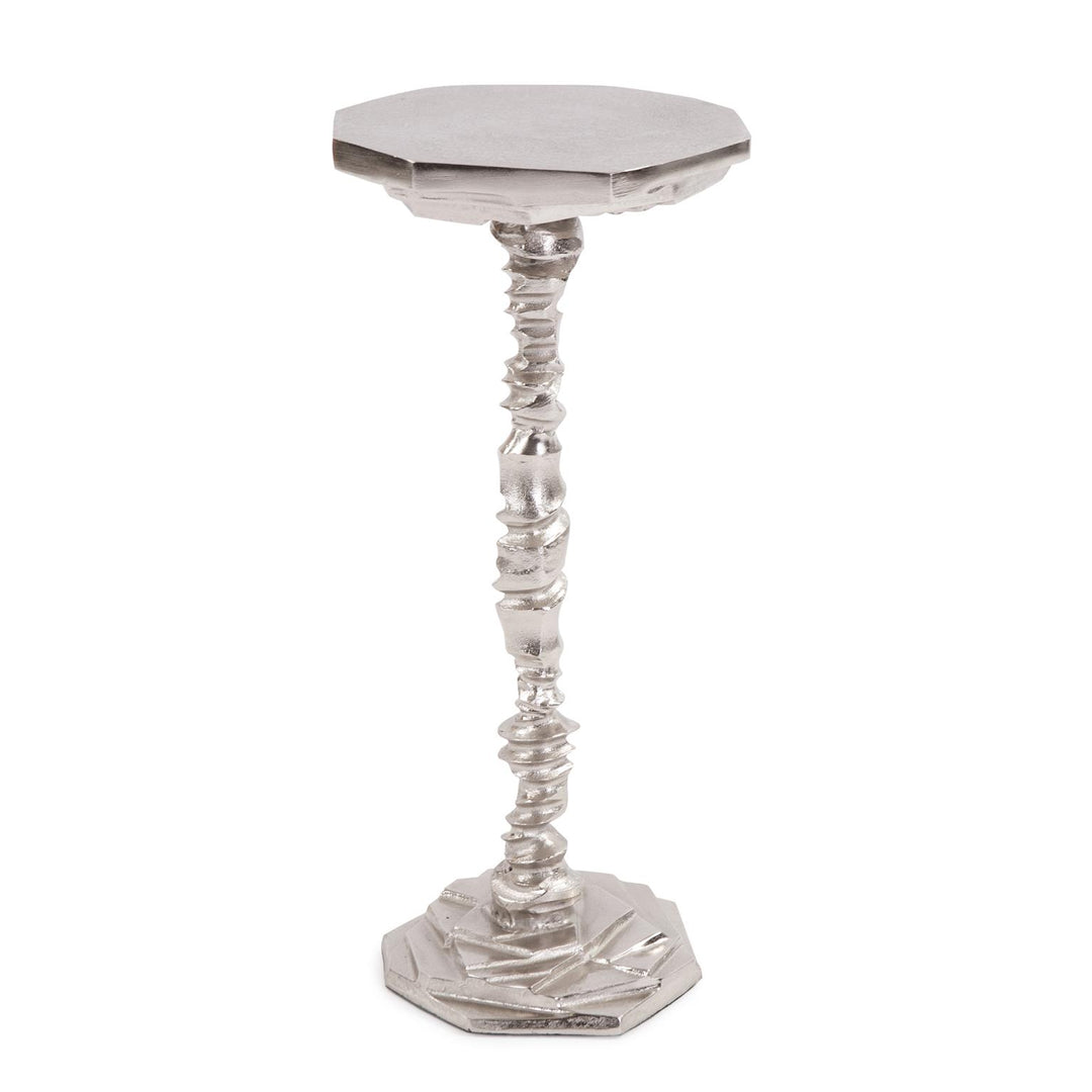 Howard Elliott Collection Rock Cut Cast Aluminum Martini Table