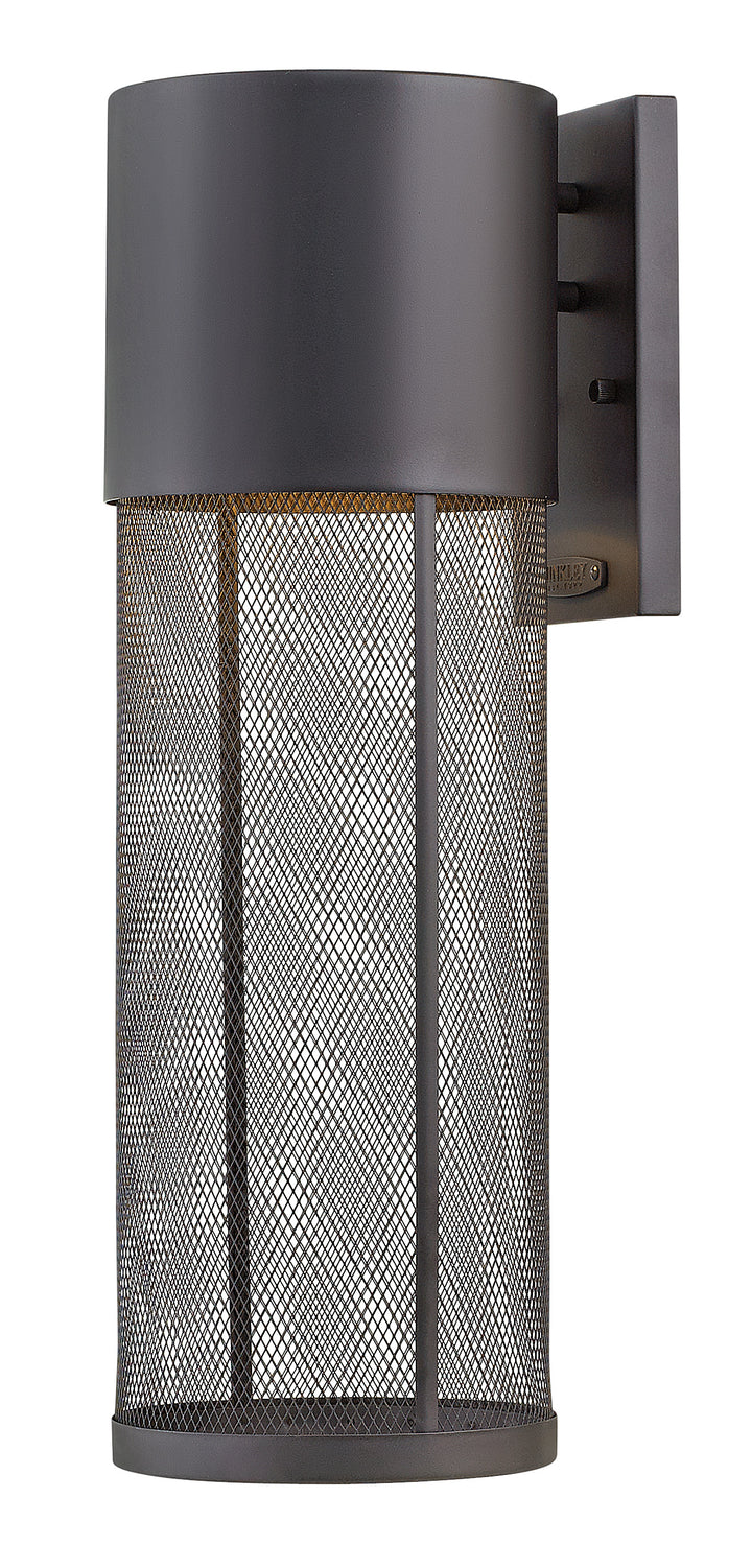 Hinkley Aria Outdoor Wall Light Large Wall Sconce Black 2305BK