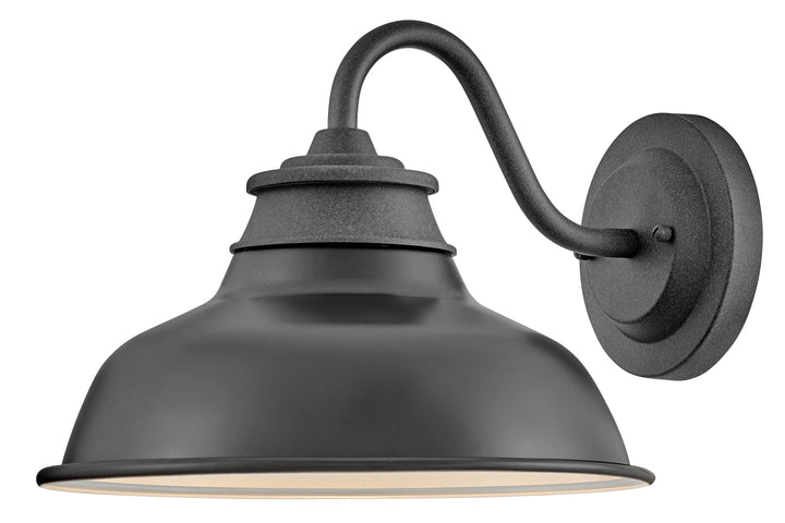 Hinkley Wallace Outdoor Wall Light Medium Wall Mount Barn Light Aged Zinc 23080DZ
