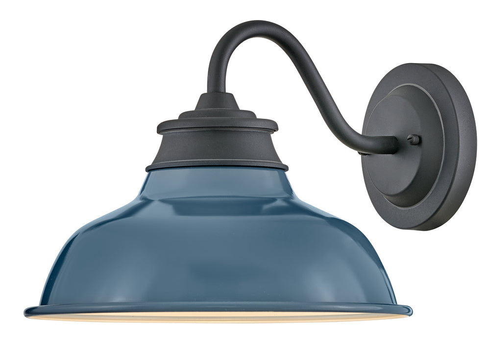 Hinkley Wallace Outdoor Wall Light Medium Wall Mount Barn Light Museum Black 23080MB-DBU