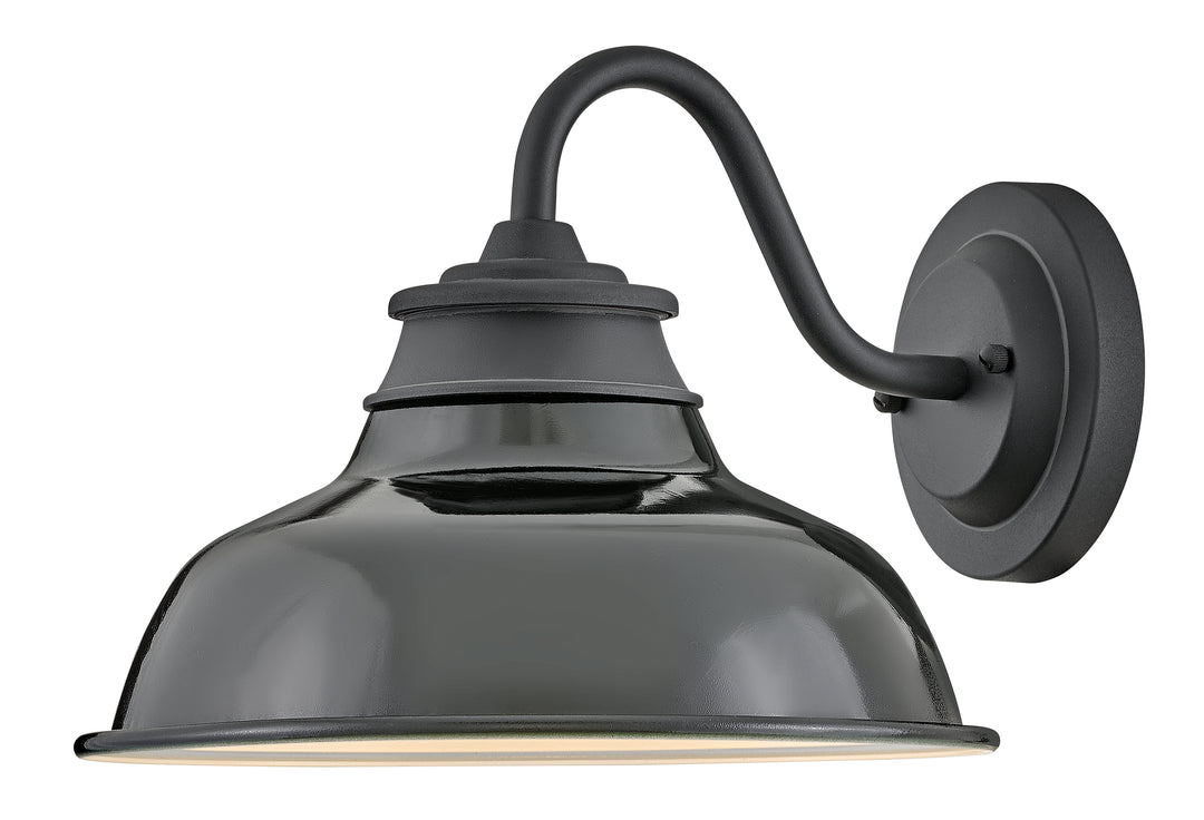 Hinkley Wallace Outdoor Wall Light Medium Wall Mount Barn Light Museum Black 23080MB-GK