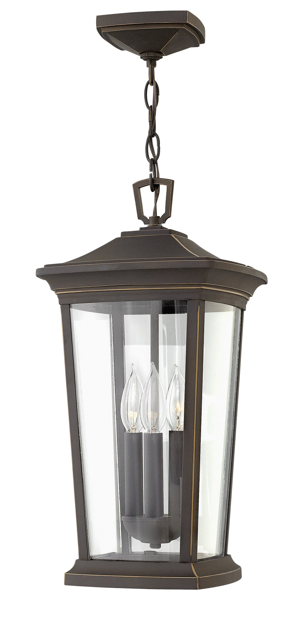 Hinkley Bromley Outdoor Hanging Light Medium Hanging Lantern Oil Rubbed Bronze 2362OZ