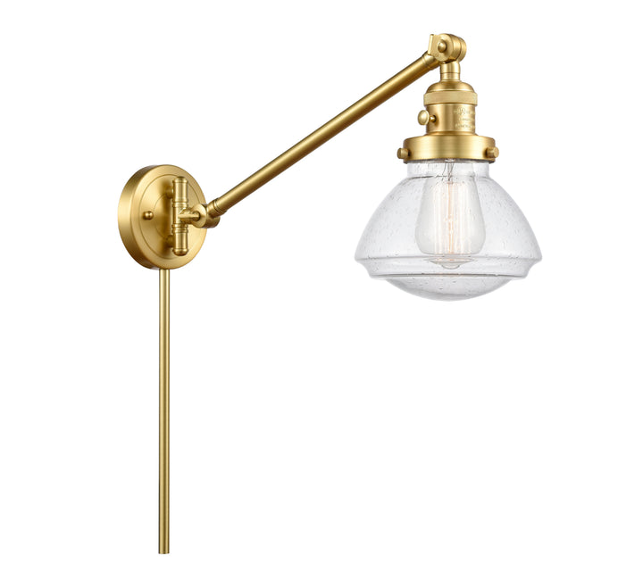 Innovations Lighting Olean Swing Arm - Satin Gold