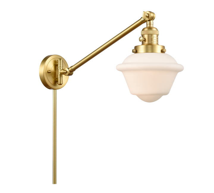 Innovations Lighting Oxford 7.5" Swing Arm - Satin Gold