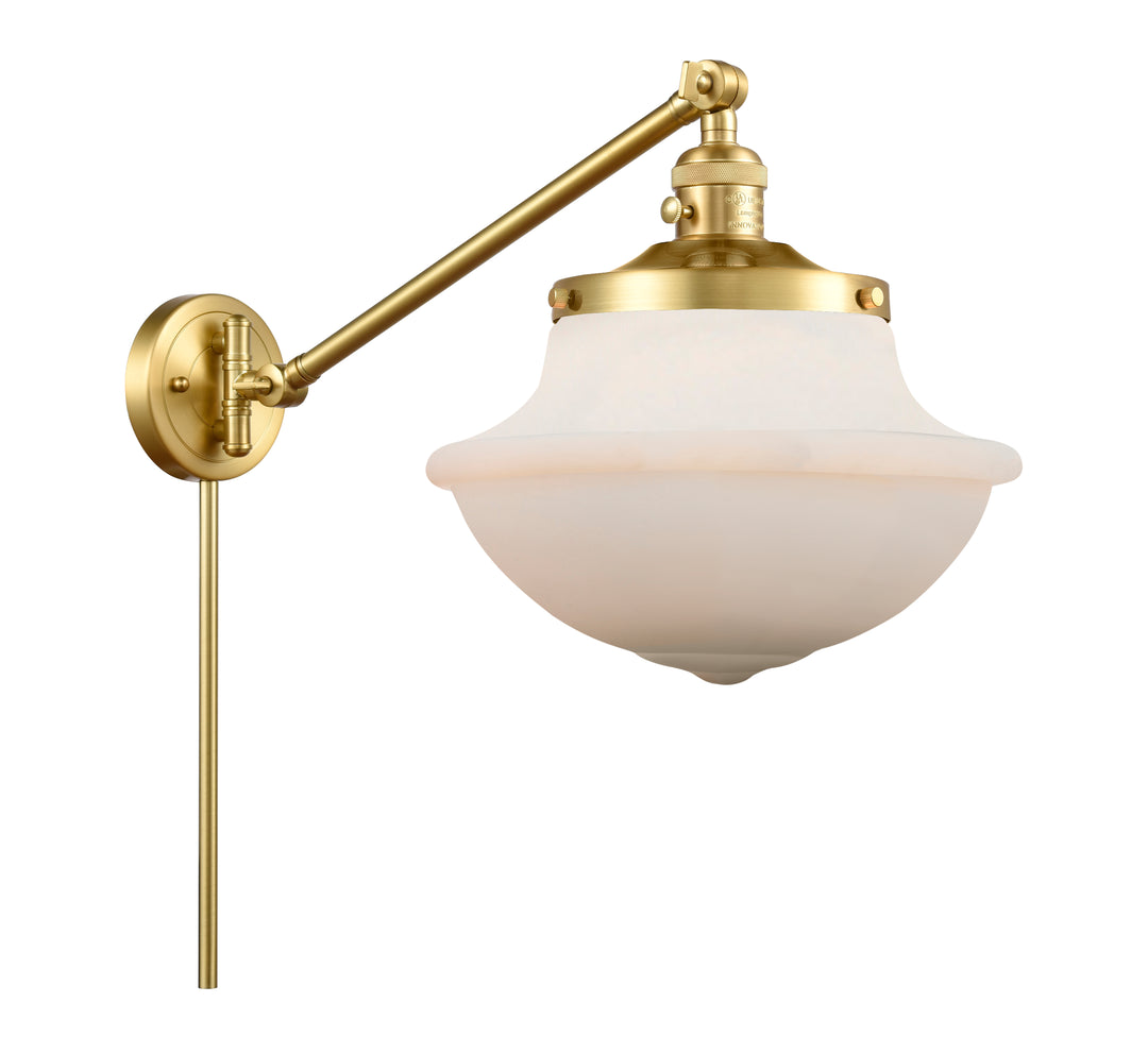 Innovations Lighting Oxford 12" Swing Arm - Satin Gold Reading | Swing Arms Innovations Lighting   