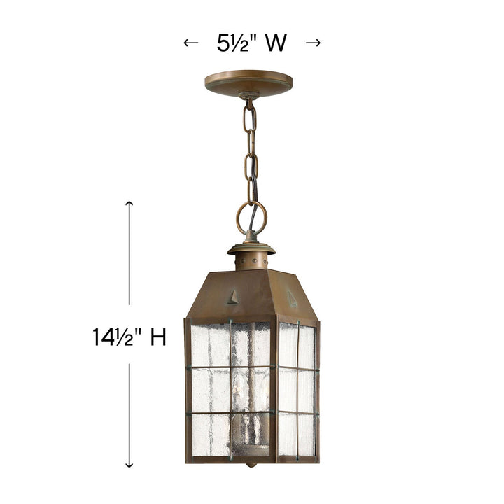 Hinkley Nantucket Outdoor Hanging Light