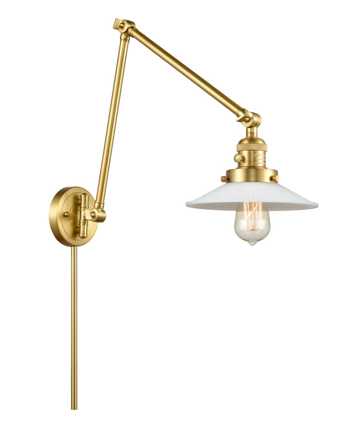 Innovations Lighting Halophane Swing Arm - Satin Gold
