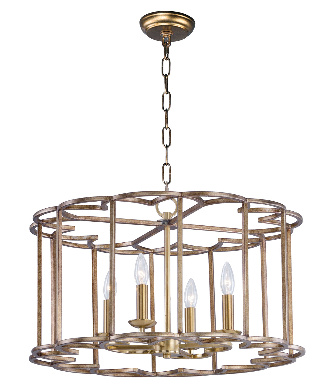 Maxim Helix-Single-Tier Chandelier