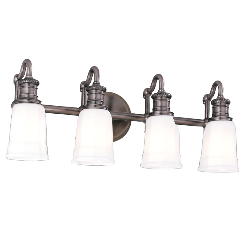 Hudson Valley Lighting Bradford Bath and Vanity Vanity Lights Hudson Valley Lighting Antique Nickel  